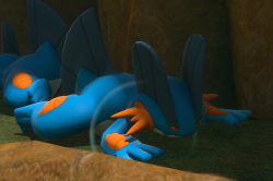 Fotografía de Swampert de ★★ en New Pokémon Snap