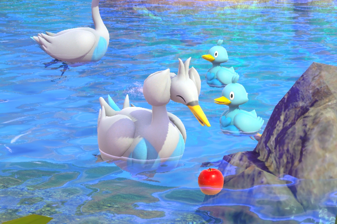 Fotografía de Swanna de ★★ en New Pokémon Snap