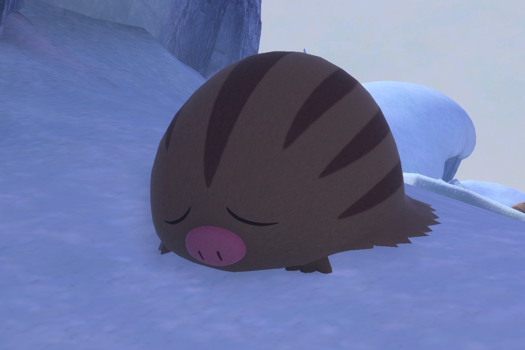 Fotografía de Swinub de ★ en New Pokémon Snap