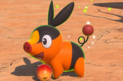Fotografía de Tepig de ★★ en New Pokémon Snap