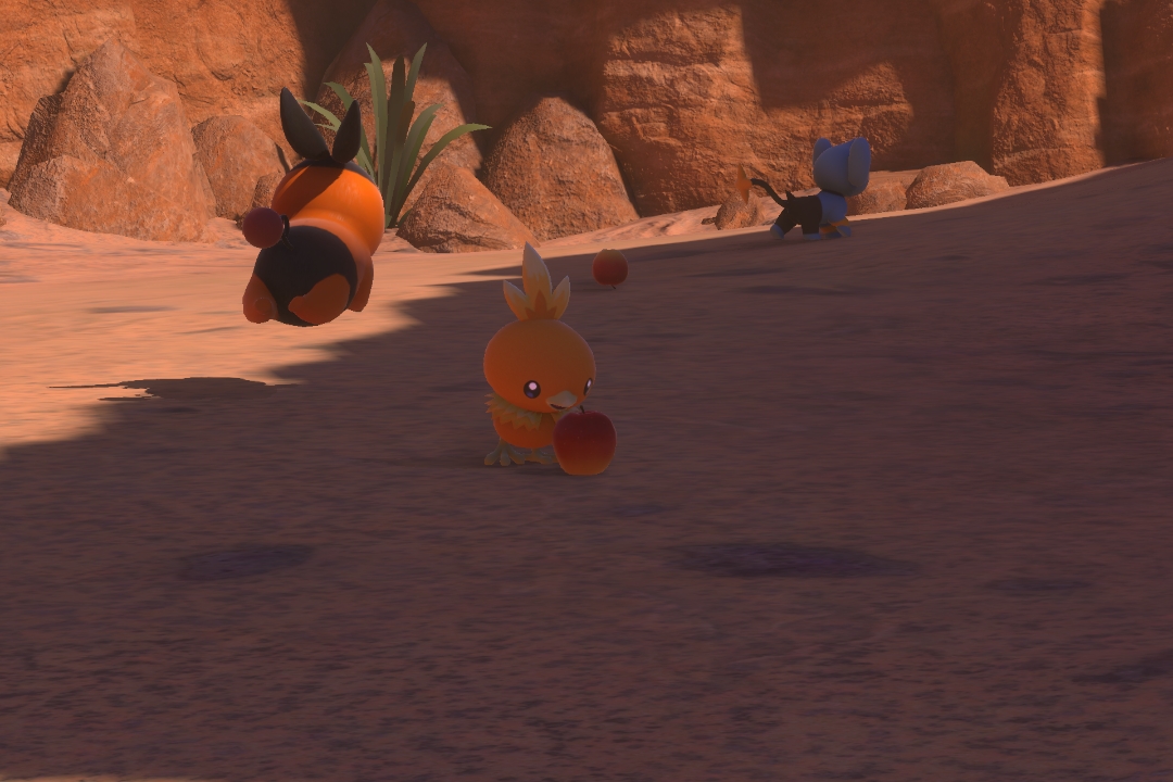 Fotografía de Torchic de ★★★ en New Pokémon Snap