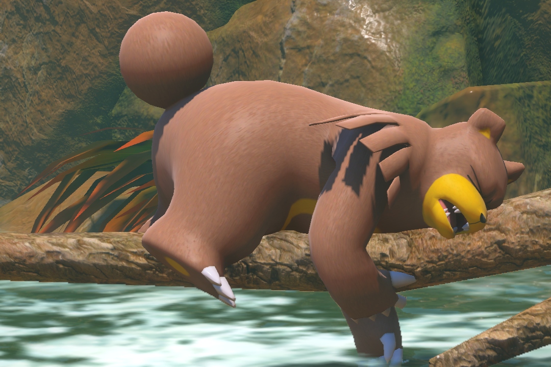 Fotografía de Ursaring de ★★ en New Pokémon Snap