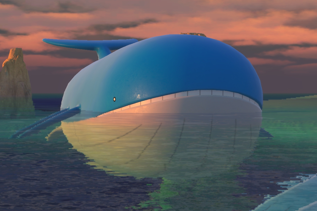 Fotografía de Wailord de ★ en New Pokémon Snap