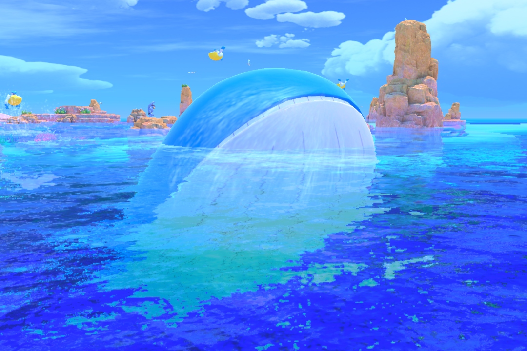 Fotografía de Wailord de ★★ en New Pokémon Snap