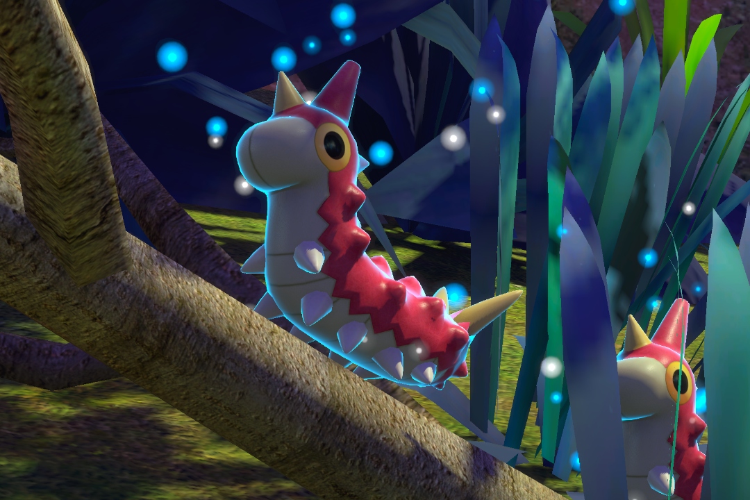 Fotografía de Wurmple de ★ en New Pokémon Snap