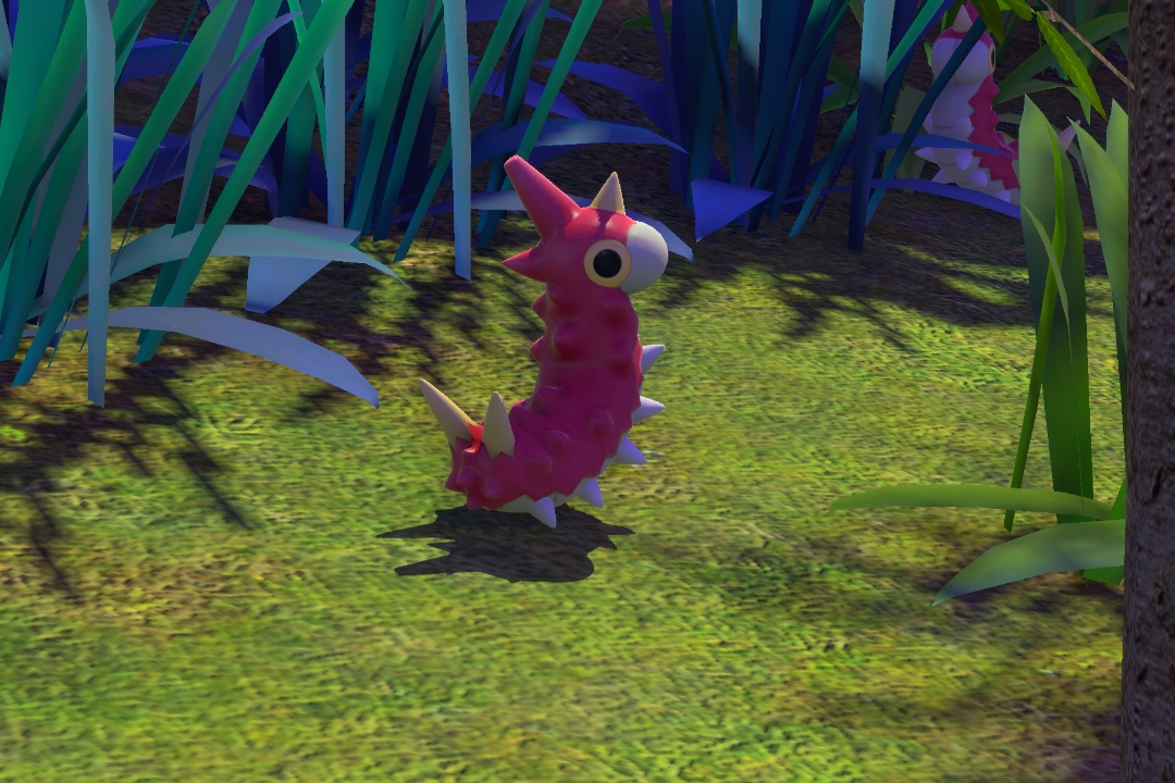 Fotografía de Wurmple de ★★ en New Pokémon Snap