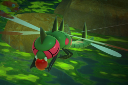Fotografía de Yanmega de ★★ en New Pokémon Snap