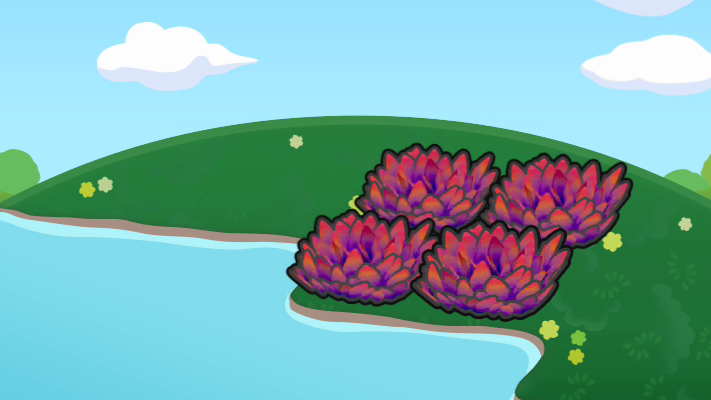 Herbazal rojo ribereño