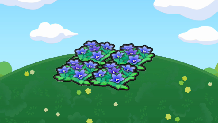 Lecho de flores majestuoso