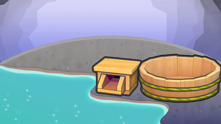 Baños termales bien equipados