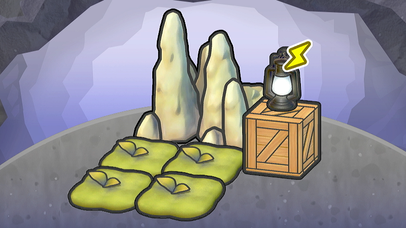 Rocas blancas tétricas