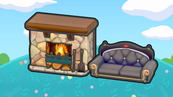 Zona de siesta con chimenea