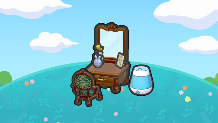 Tocador con humidificador