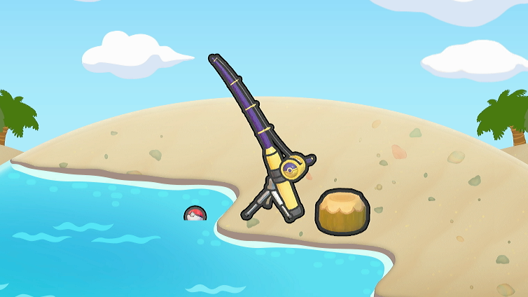 Zona de pesca en agua salada