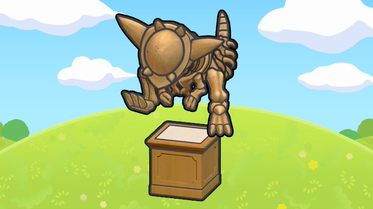 Exposición de fósil cabezazo