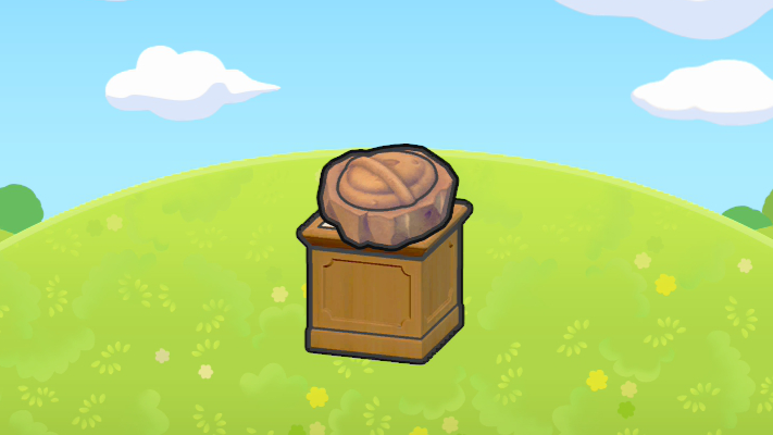 Exposición de fósil coraza