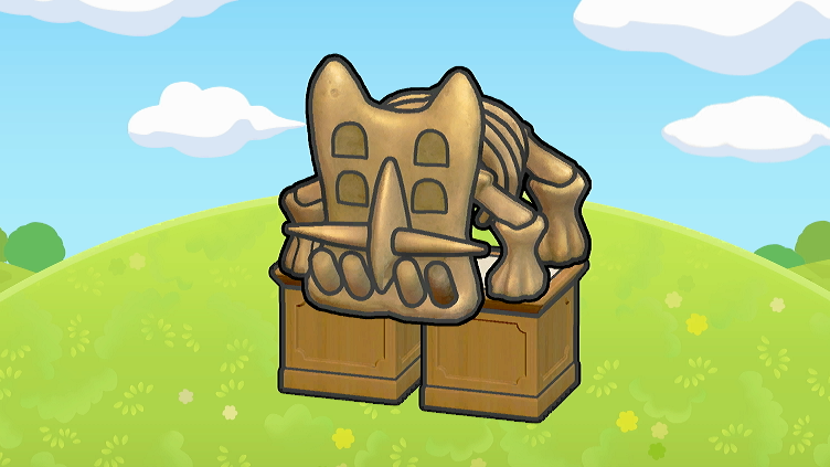 Exposición de fósil escudo