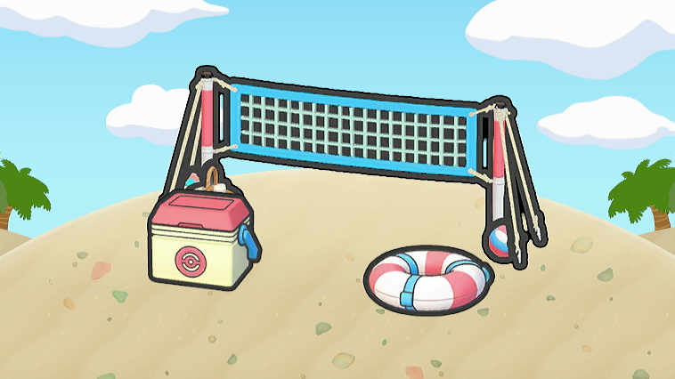 Zona de ejercicio playero