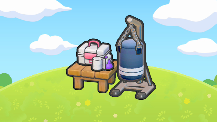 Zona de entreno con enfermería