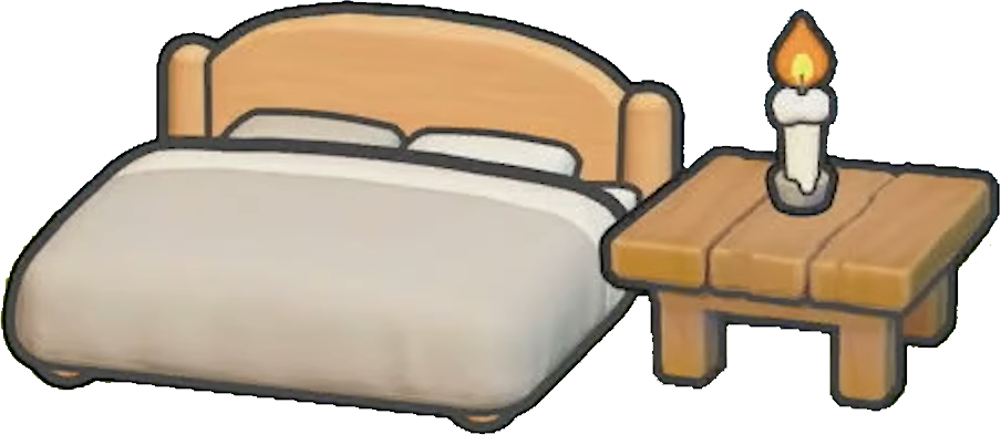 Dormitorio con luz tenue