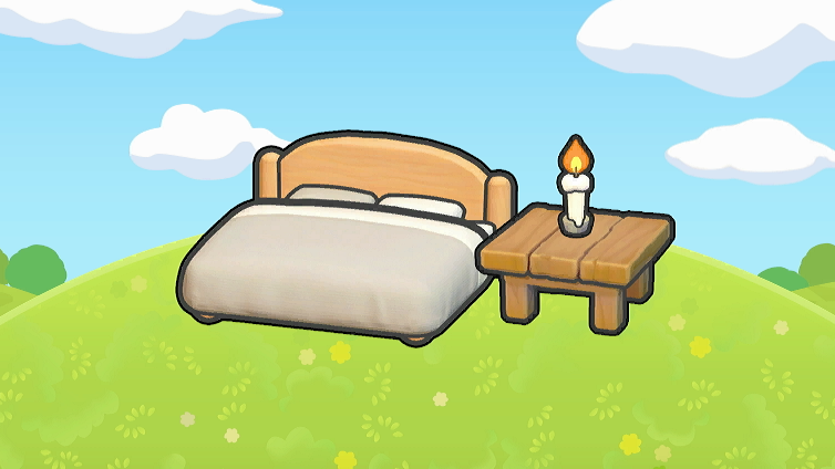 Dormitorio con luz tenue