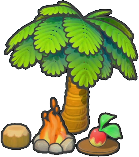 Zona de pícnic tropical