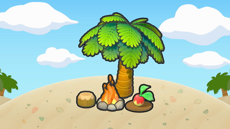 Zona de pícnic tropical