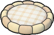 Cama acolchada