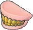 Dentadura de oro