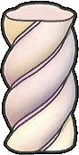 Fuste de columna en espiral