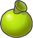 Globo de pintura verde claro