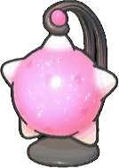 Lámpara meteoro roja