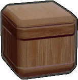 Pilar de madera alto