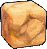 Roca arenisca agrietada