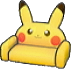 Sofá de Pikachu
