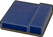 Tejado de arcilla plano