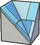 Tejado de piedra hundido