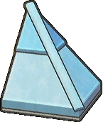 Tejado de piedra saliente