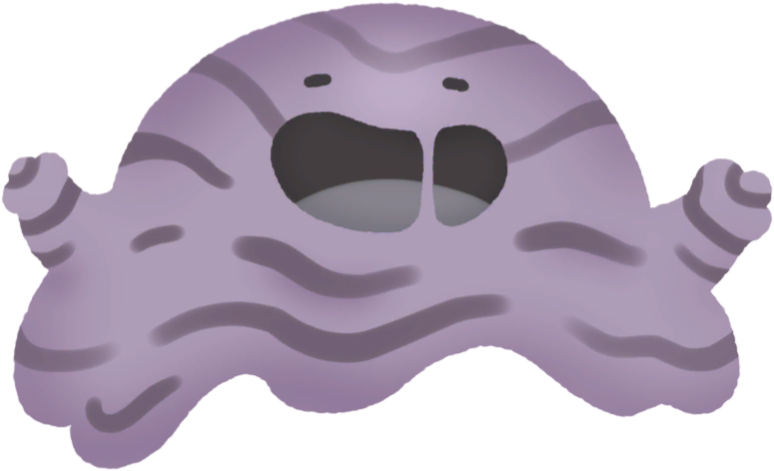 Gorro de Muk en Pokémon Smile