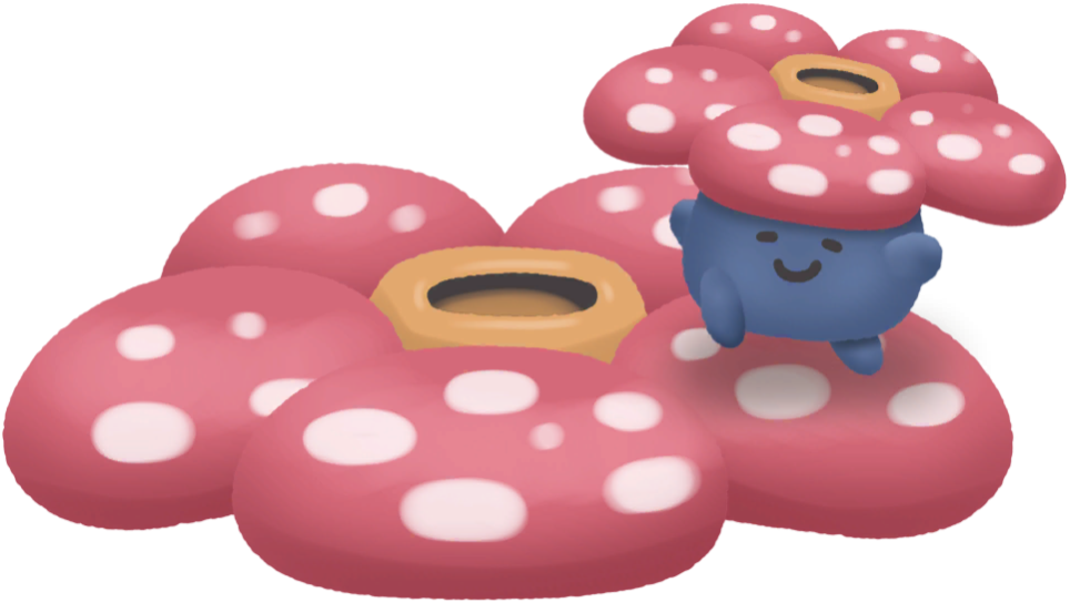 Gorro de Vileplume en Pokémon Smile