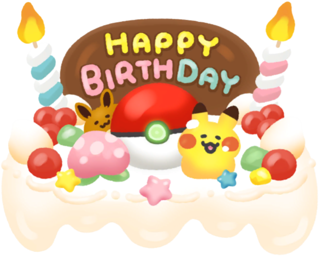 Gorro de Cumple en Pokémon Smile