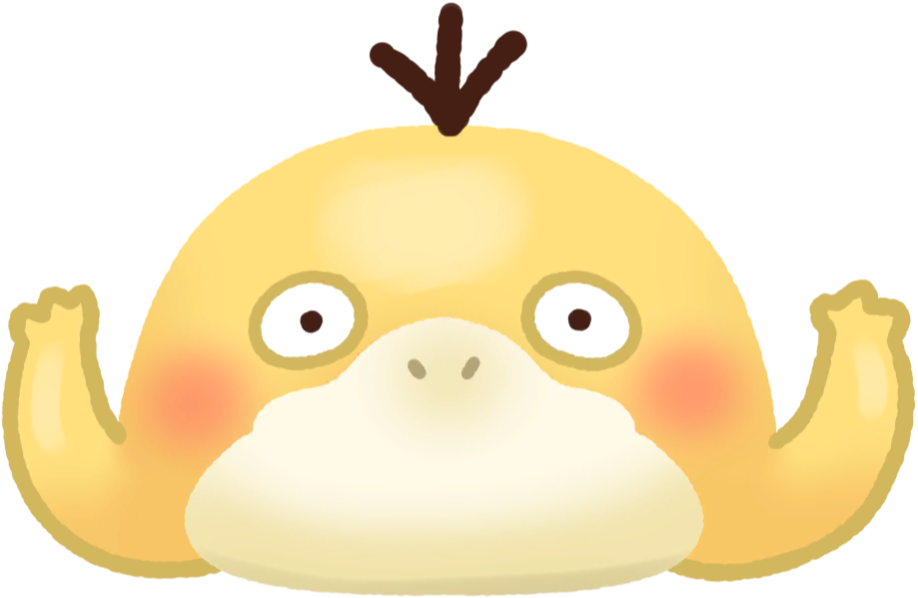 Gorro de Psyduck en Pokémon Smile