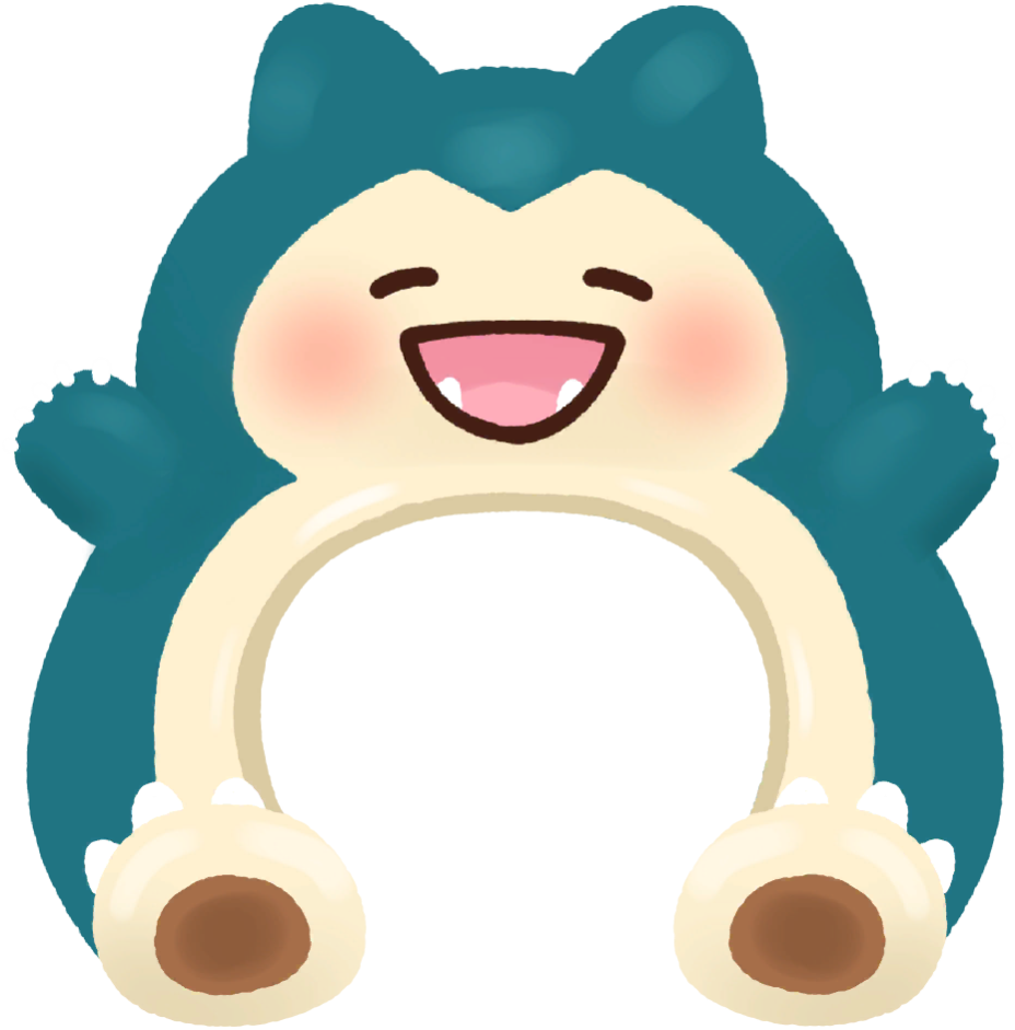 Gorro de Snorlax en Pokémon Smile
