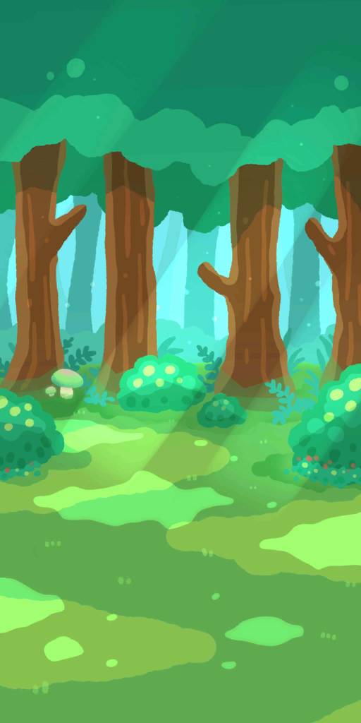 Hábitat Bosque en Pokémon Smile