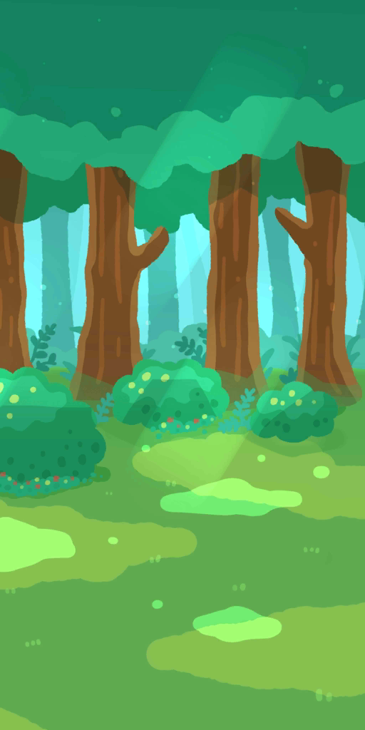 Hábitat Bosque en Pokémon Smile