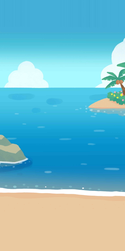 Hábitat Playa en Pokémon Smile