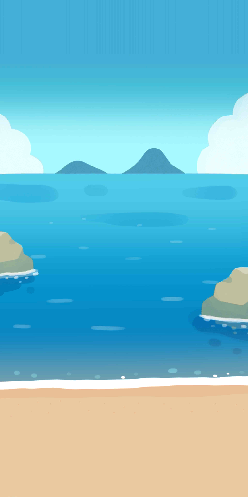 Hábitat Playa en Pokémon Smile