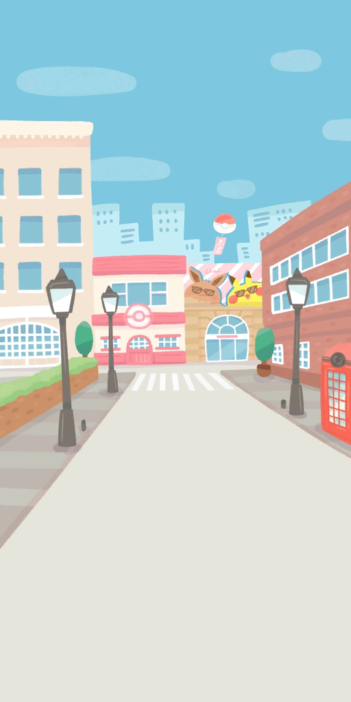 Hábitat Ciudad en Pokémon Smile