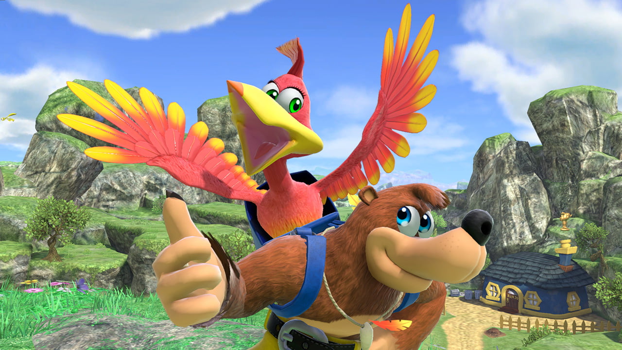 Screenshot de Banjo y Kazooie en Super Smash Bros. Ultimate