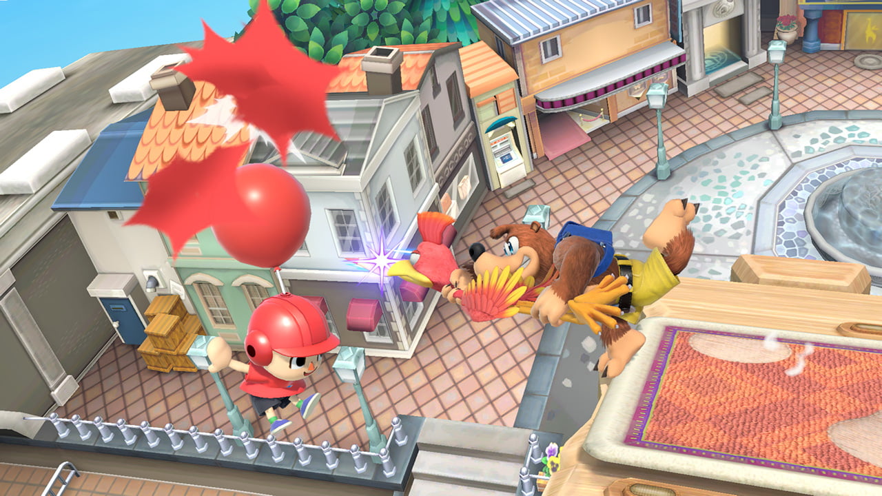 Screenshot de Banjo y Kazooie en Super Smash Bros. Ultimate
